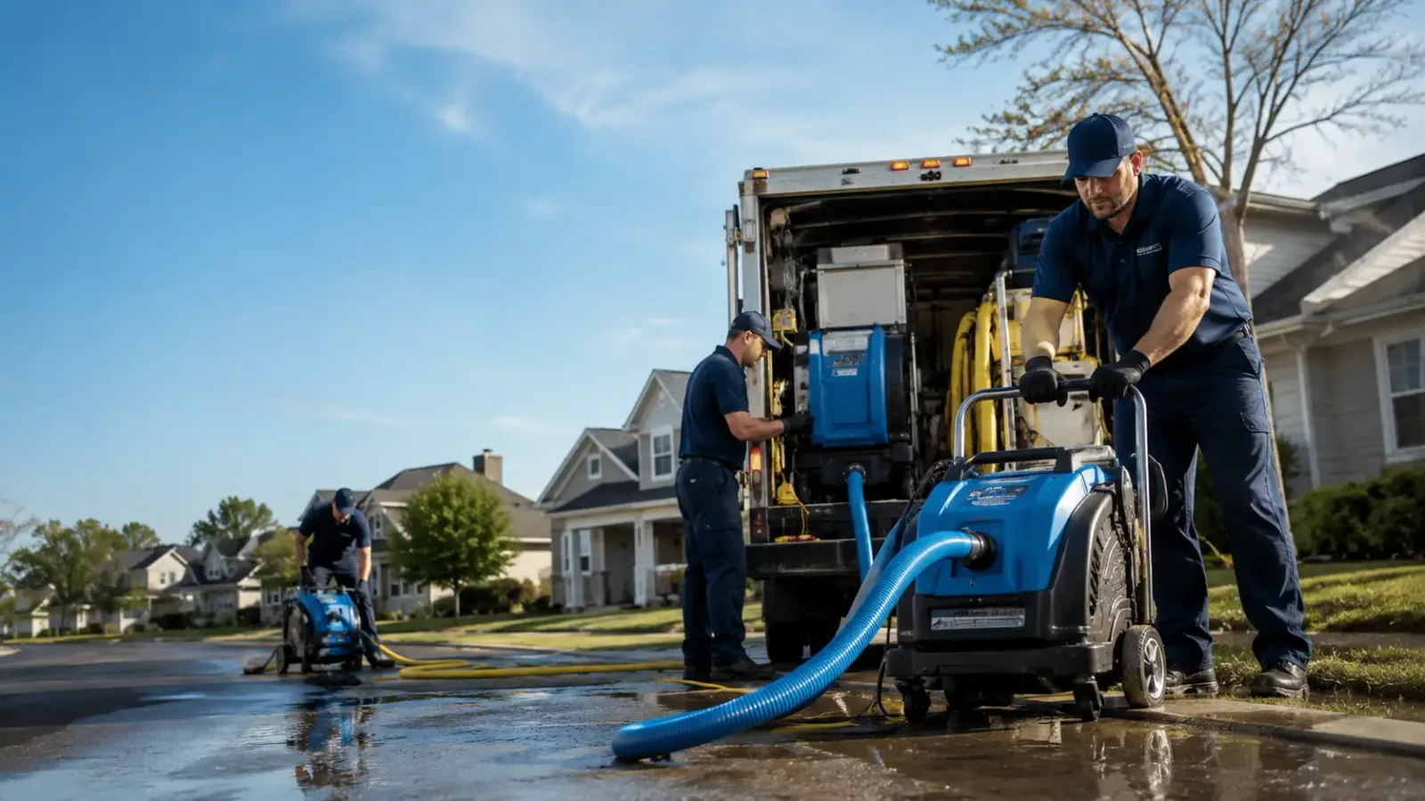 Flood Damage Cleanup in Beale Afb, CA